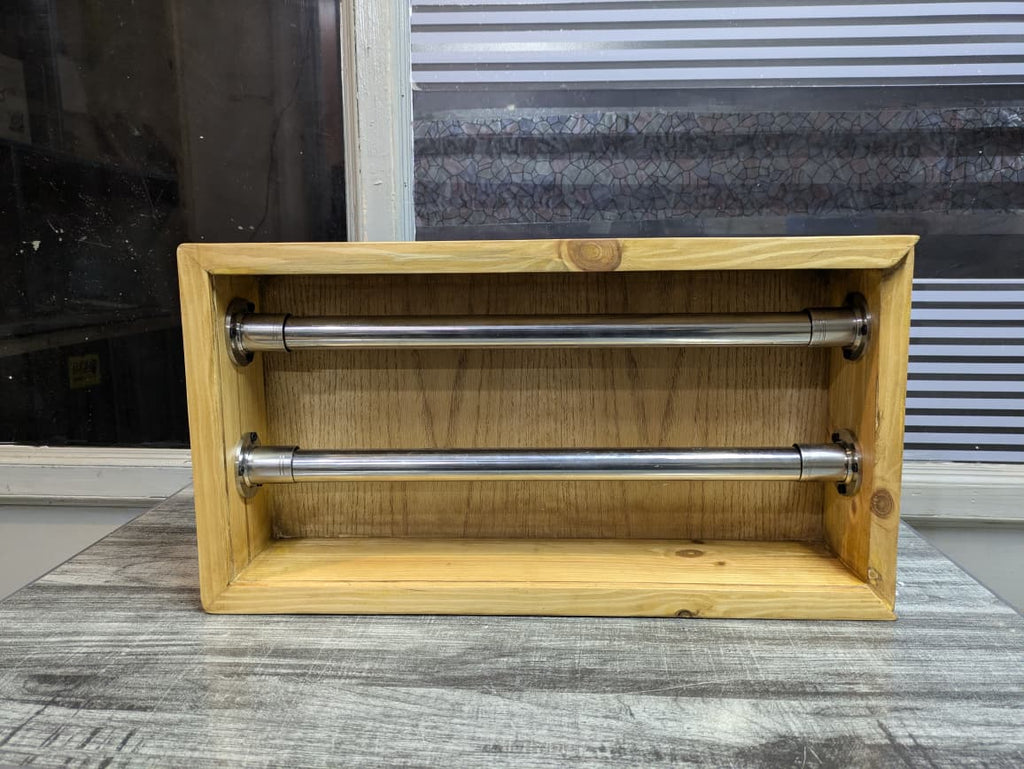 Wooden Medal Box with Slidder Acrylic
